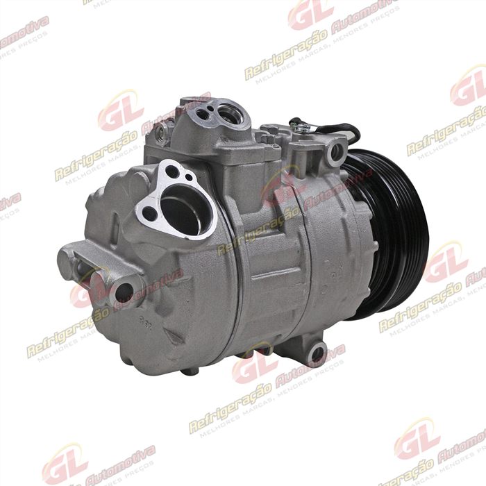 Compressor Modelo Denso 7SDU16C Volkswagen Gol G3 AB9 Variável - 12 Volts Polia 6pk 119mm — foto 6