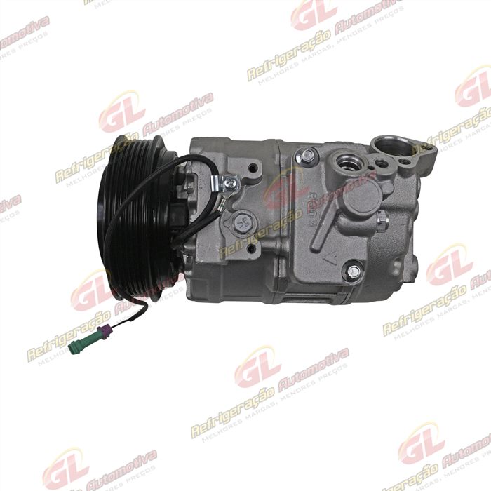 Compressor Modelo Denso 7SDU16C Volkswagen Gol G3 AB9 Variável - 12 Volts Polia 6pk 119mm — foto 8