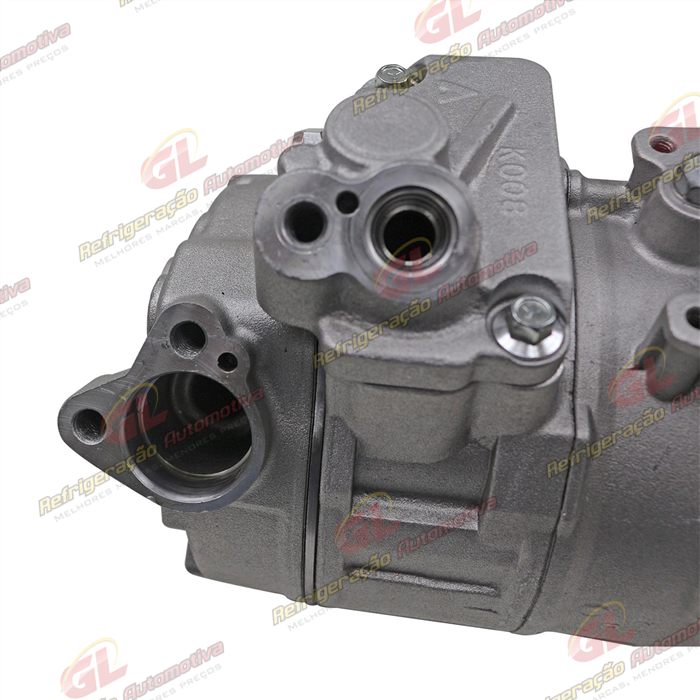 Compressor Modelo Denso 7SDU16C Volkswagen Gol G3 AB9 Variável - 12 Volts Polia 6pk 119mm — foto 9