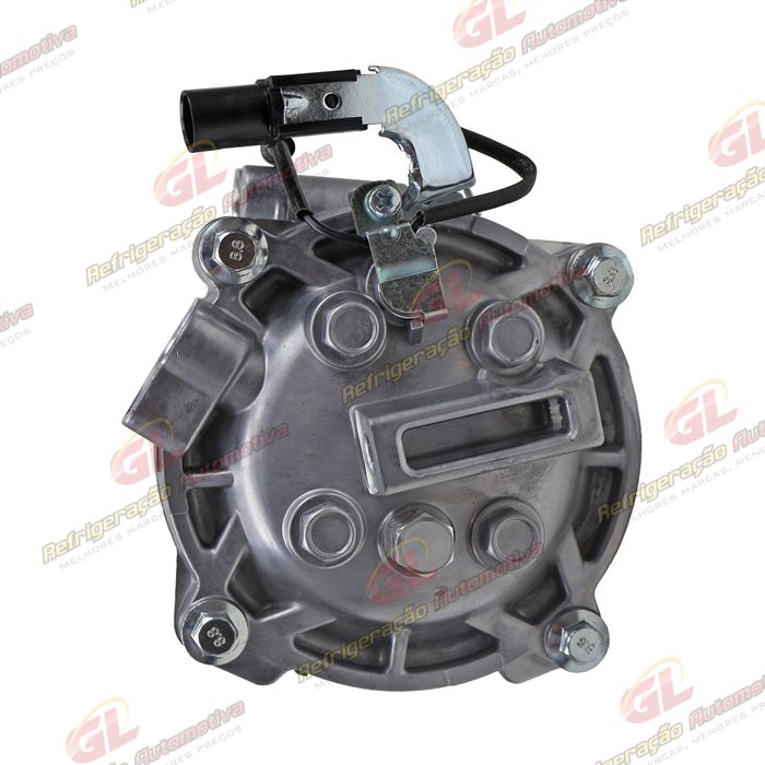 Compressor Modelo Sanden Mitsubishi ASX/ Outlander 2008>/ Lancer 2012>/ Eclipse Cross - 12 Volts Polia 6pk 99mm OEM: 7813A801 — foto 5