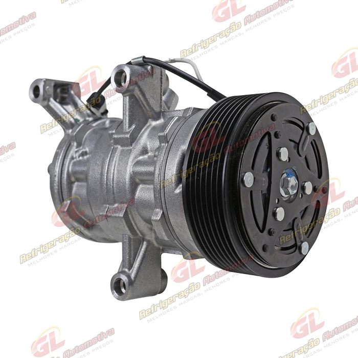 Compressor Denso 10SR13C Toyota Etios 2012 Até 2017 - 12 Volts Polia 7pk 105mm — foto 4