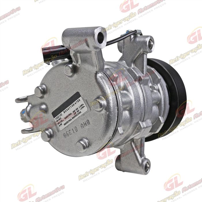 Compressor Denso 10SR13C Toyota Etios 2012 Até 2017 - 12 Volts Polia 7pk 105mm — foto 6