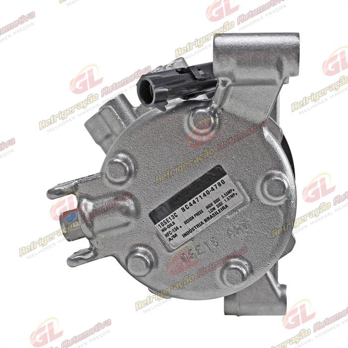 Compressor Denso 10SR13C Toyota Etios 2012 Até 2017 - 12 Volts Polia 7pk 105mm — foto 7
