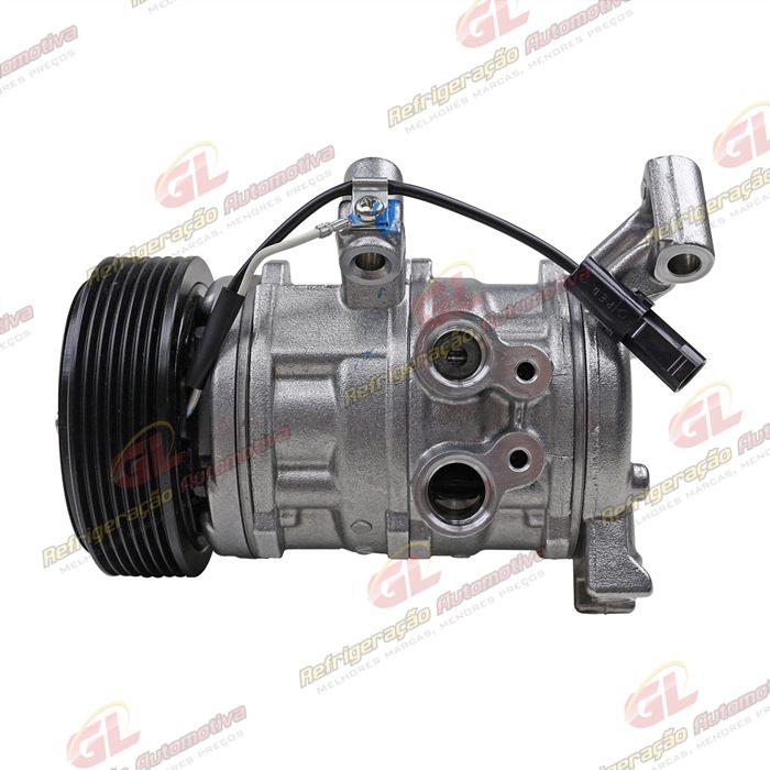 Compressor Denso 10SR13C Toyota Etios 2012 Até 2017 - 12 Volts Polia 7pk 105mm — foto 8
