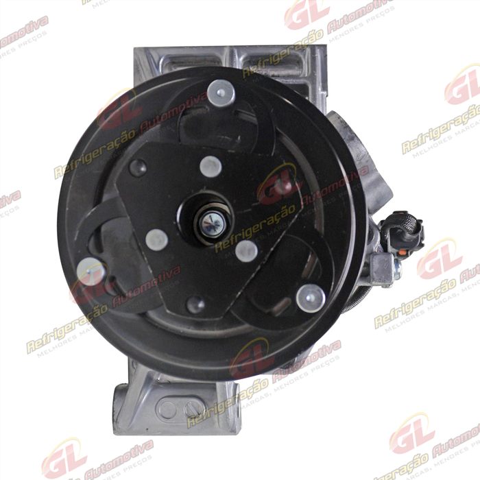 Compressor 10S11C Nissan Versa - 12 Volts Polia 7pk 116mm — foto 3