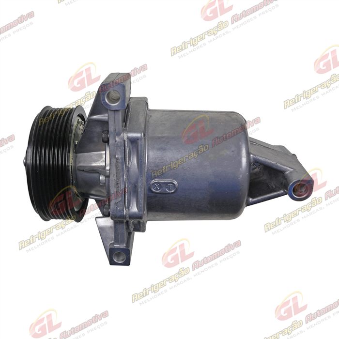 Compressor 10S11C Nissan Versa - 12 Volts Polia 7pk 116mm — foto 5