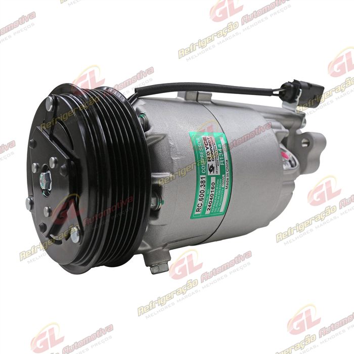 Compressor Modelo Delphi CVC 10062 Volkswagen Golf / Audi A3 1.6 135cc - 12 Volts Polia 6pk 115mm OEM: 1JE820803 — foto 2