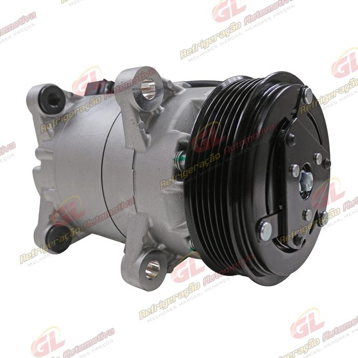 Compressor Modelo Delphi CVC 10062 Volkswagen Golf / Audi A3 1.6 135cc - 12 Volts Polia 6pk 115mm OEM: 1JE820803 — foto 3