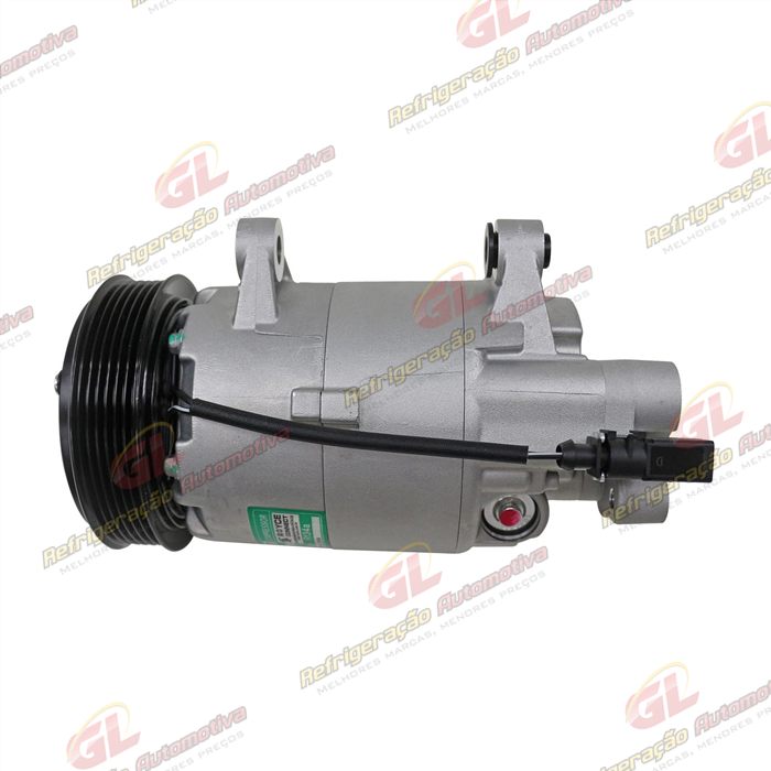 Compressor Modelo Delphi CVC 10062 Volkswagen Golf / Audi A3 1.6 135cc - 12 Volts Polia 6pk 115mm OEM: 1JE820803 — foto 6