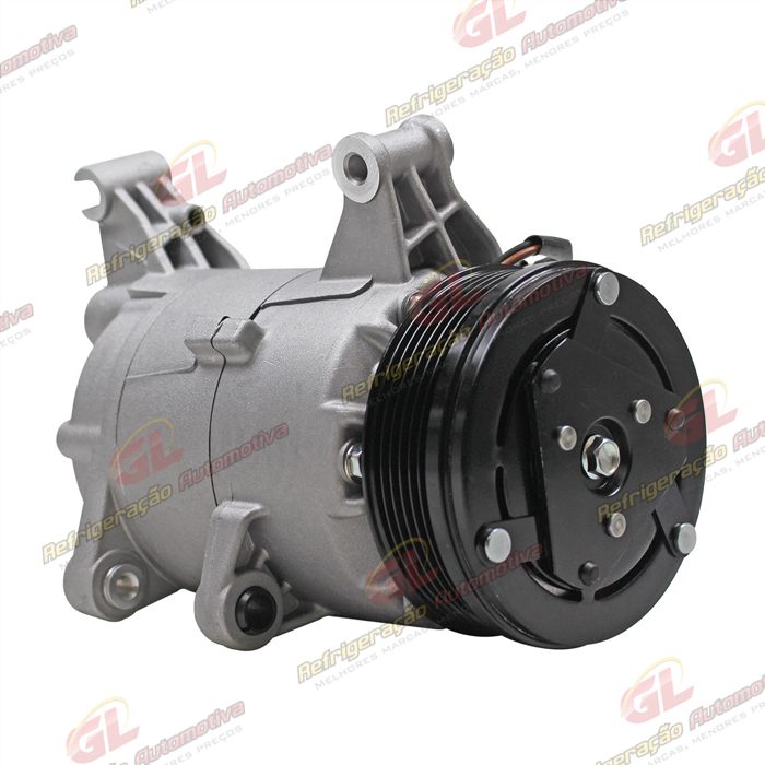 Compressor CVC Fiat Palio/ Doblo/ Strada Locker/ Stilo/ Punto 1.6/1.8 Motor Tritec E-Torq 2009> - 12 Volts Polia 6pk 109mm — foto 4