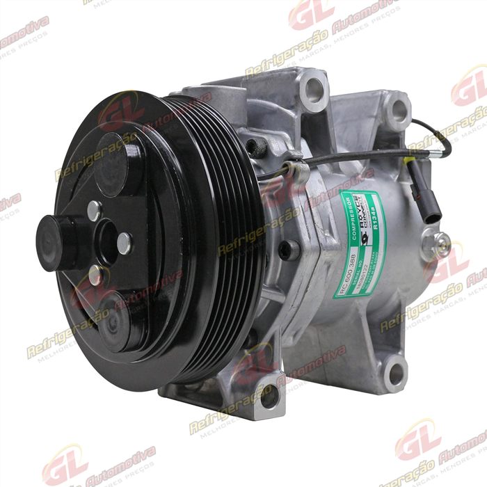 Compressor Chevrolet S10 2.4 Flex 2013> - 12 Volts Polia 6pk 138mm OEM: 52063997/ 52045970/ 52069458 — foto 2
