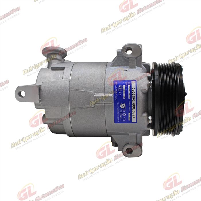 Compressor Modelo Delphi CVC 20021 Chevrolet Vectra 2002 Até 2006 Opcional 1996 Até 2001 125cc - 12 Volts Polia 6pk 109mm OEM: 93381629 — foto 5