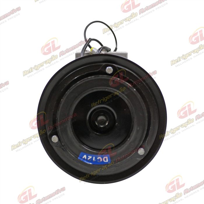 Compressor 10S15 Toyota Hilux Diesel SW4/SRV 2005>/ Trator New Holland CNH Setembro 2009> - 12 Volts Polia 7pk 120mm OEM: 87342868 — foto 3