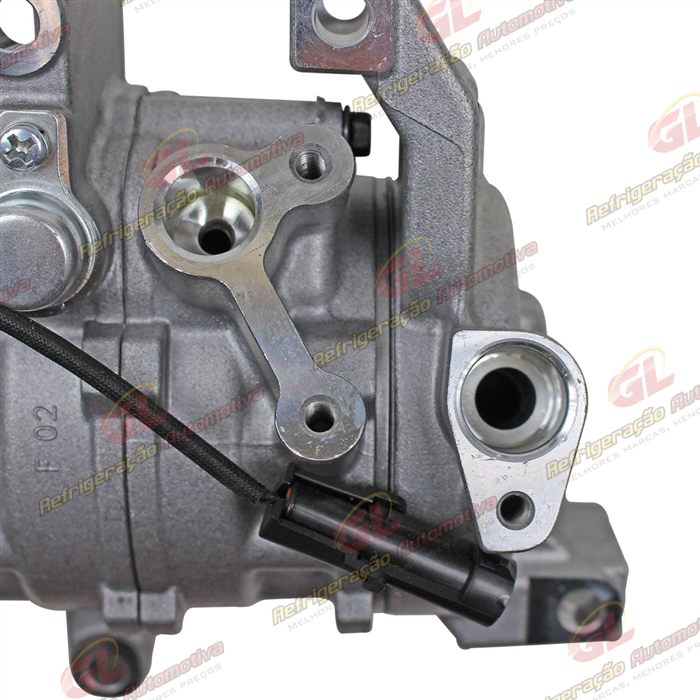 Compressor Modelo Denso Honda Civic Motor 1.8/2.0 2009 Até 2014 - 12 Volts Polia 6pk 120mm — foto 8