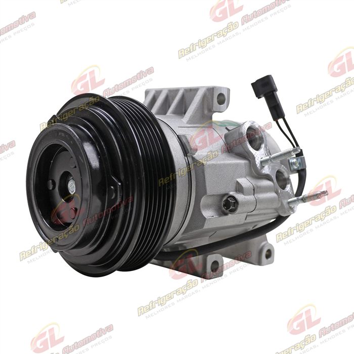 Compressor Modelo FOMOCO Ford Ranger Gasolina 2.5 2013> - 12 Volts Polia 6pk 118mm OEM: AB39-19D629-AD — foto 2