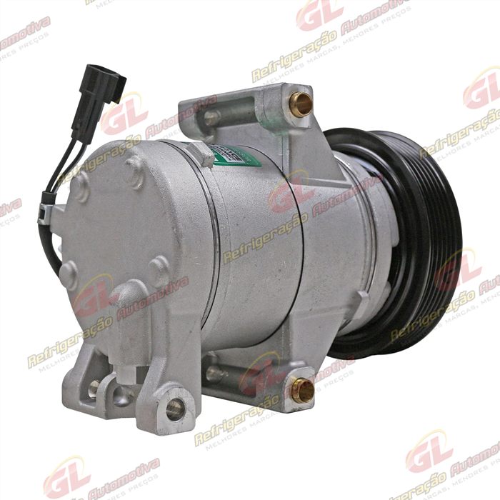 Compressor Modelo FOMOCO Ford Ranger Gasolina 2.5 2013> - 12 Volts Polia 6pk 118mm OEM: AB39-19D629-AD — foto 6