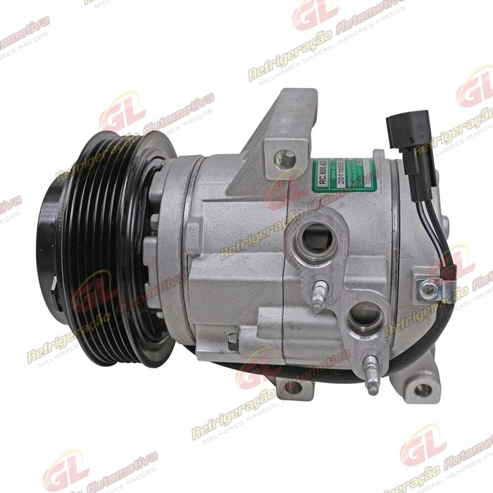 Compressor Modelo FOMOCO Ford Ranger Gasolina 2.5 2013> - 12 Volts Polia 6pk 118mm OEM: AB39-19D629-AD — foto 9