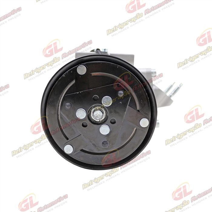 Compressor Modelo FOMOCO Ford Fiesta 1.0/1.6 2008 Até 2014/ EcoSport 1.6 2008 Até 2012 - 12 Volts Polia 6pk 120mm OEM: AE8319D629-AD — foto 3
