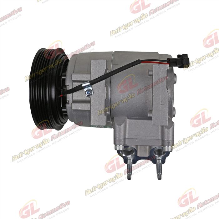 Compressor Modelo FOMOCO Ford Fiesta 1.0/1.6 2008 Até 2014/ EcoSport 1.6 2008 Até 2012 - 12 Volts Polia 6pk 120mm OEM: AE8319D629-AD — foto 8