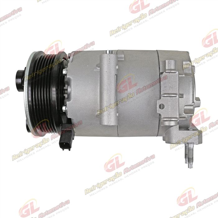 Compressor Ford Fiesta 1.5/ 1.6 2013 Até 2017 / EcoSport 1.6 Sigma 2013 Até 2017 - 12 Volts Polia 6pk 108mm OEM: AV11-19D629-BB / AV11-19D629-BC — foto 8