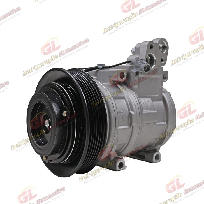 Compressor 10P15C Toyota Corolla Maio 2002 Até 2007 - 12 Volts Polia 6pk 140mm R134a OEM: 447.170.0650 — foto 2