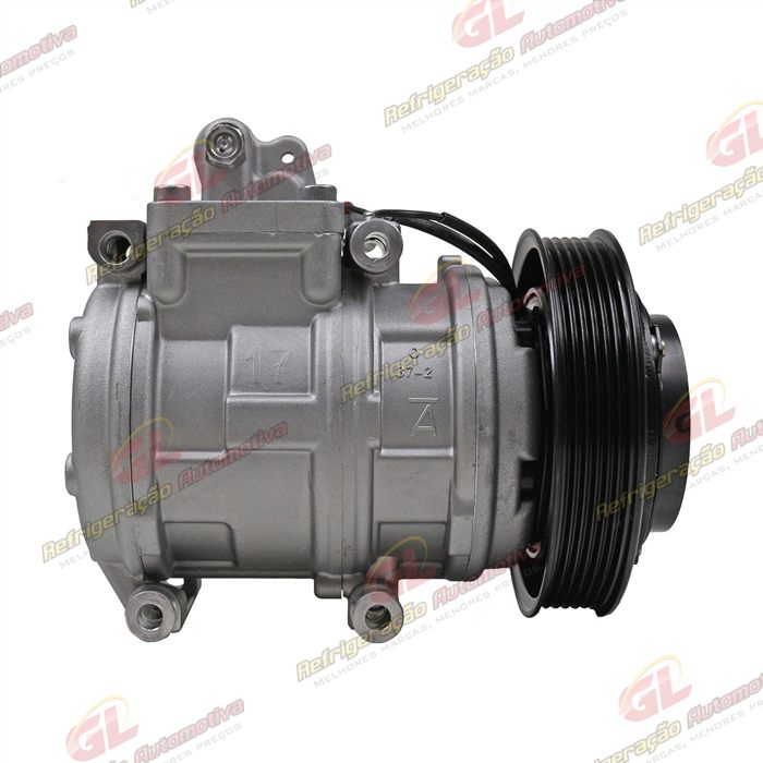 Compressor 10P15C Toyota Corolla Maio 2002 Até 2007 - 12 Volts Polia 6pk 140mm R134a OEM: 447.170.0650 — foto 5