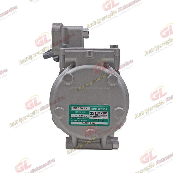 Compressor 10P15C Toyota Corolla Maio 2002 Até 2007 - 12 Volts Polia 6pk 140mm R134a OEM: 447.170.0650 — foto 7