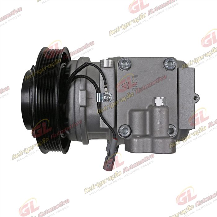 Compressor 10P15C Toyota Corolla Maio 2002 Até 2007 - 12 Volts Polia 6pk 140mm R134a OEM: 447.170.0650 — foto 8