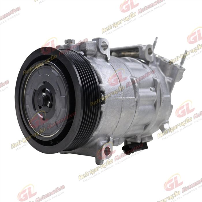 Compressor Peugeot 308/ 408/ 2008/ 3008/ Citroën C4 Lounge / DS5 - 12 Volts Polia 6pk 124mm — foto 2