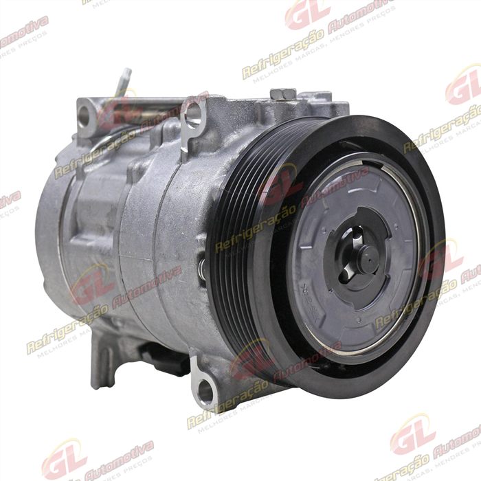 Compressor Peugeot 308/ 408/ 2008/ 3008/ Citroën C4 Lounge / DS5 - 12 Volts Polia 6pk 124mm — foto 4