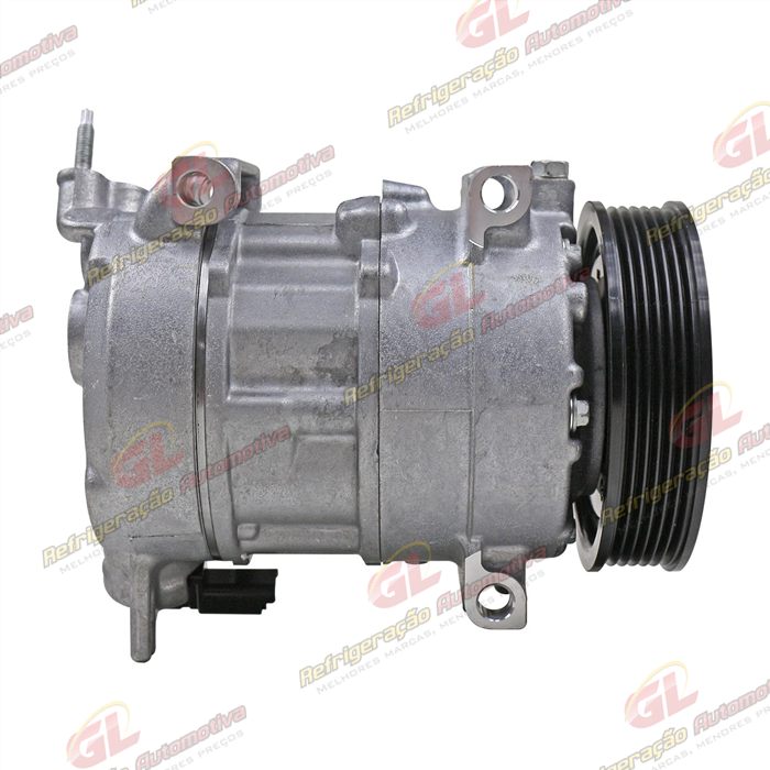 Compressor Peugeot 308/ 408/ 2008/ 3008/ Citroën C4 Lounge / DS5 - 12 Volts Polia 6pk 124mm — foto 5