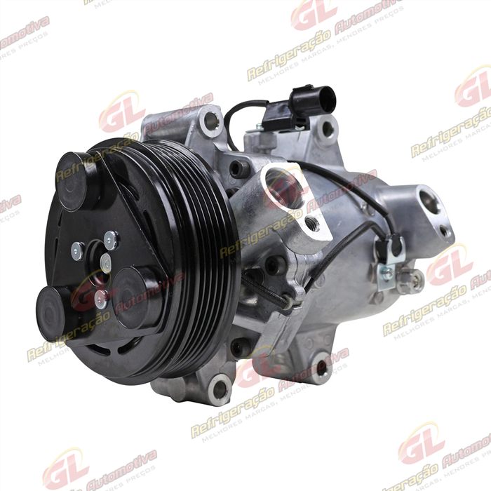 Compressor Calsonic Mitsubishi L200 Triton Motor 2.4 2017> - 12 Volts Polia 5pk 120mm OEM: 7813A673 — foto 2