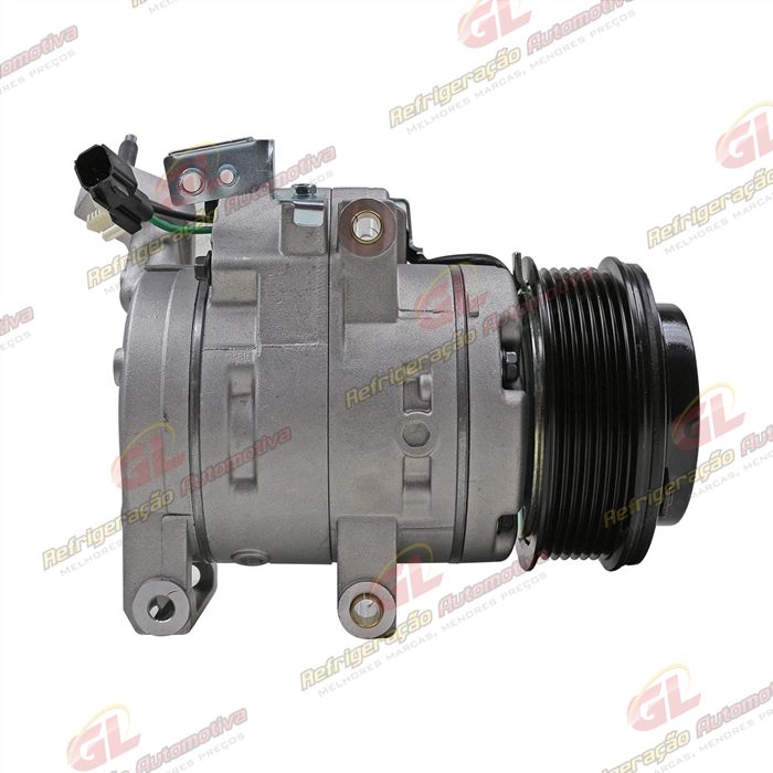 Compressor Modelo FOMOCO Ford Ranger Diesel 2016 Até 2019 - 12 Volts Polia 7pk 115mm OEM: EB3B-19D629-DA — foto 4