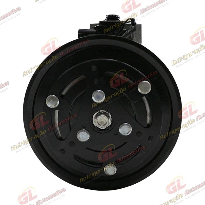 Compressor Renault Kwid Motor 1.0 3 Cilindros - 12 Volts Polia 3pk 132mm OEM: 926005548R — foto 3