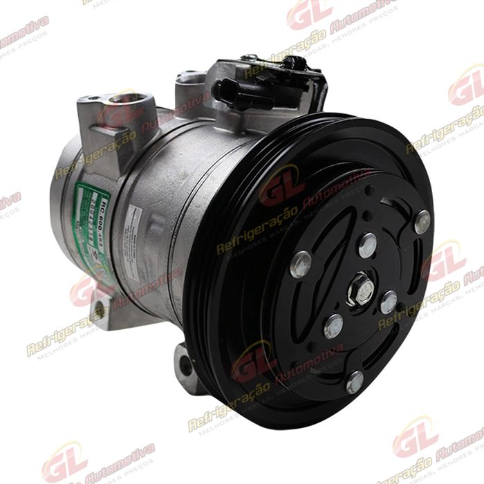 Compressor Renault Kwid Motor 1.0 3 Cilindros - 12 Volts Polia 3pk 132mm OEM: 926005548R — foto 4