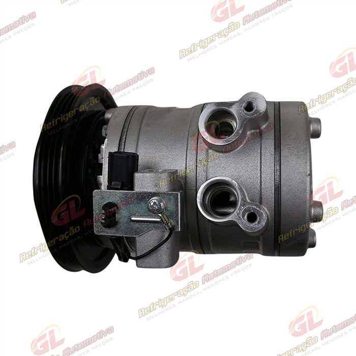Compressor Renault Kwid Motor 1.0 3 Cilindros - 12 Volts Polia 3pk 132mm OEM: 926005548R — foto 8