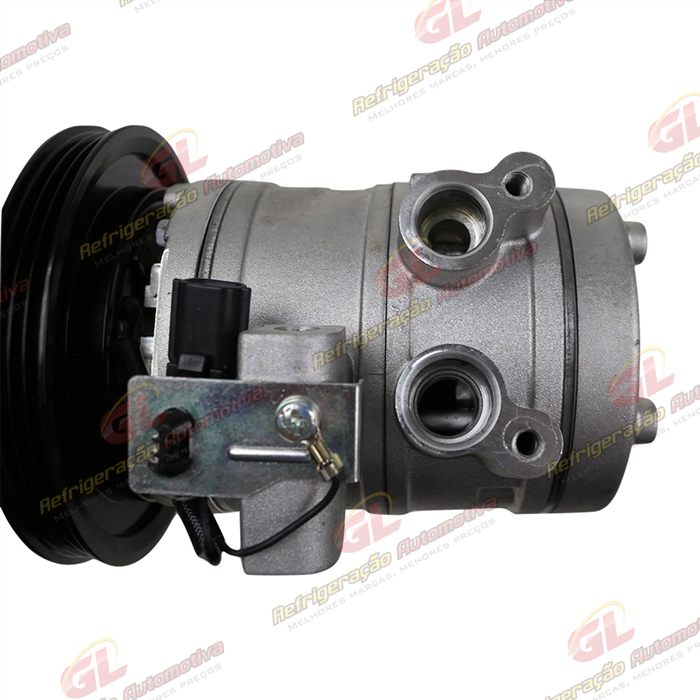 Compressor Renault Kwid Motor 1.0 3 Cilindros - 12 Volts Polia 3pk 132mm OEM: 926005548R — foto 9