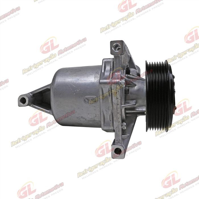 Compressor Calsonic Nissan Kicks 1.6 2016 Até 2019/ Renault Sandero/ Logan/ Duster/ Oroch/ Captur 2017 Até 2019 Motor 1.6 - 12 Volts Polia 7pk 104mm OEM: 926005RA0A/ 926006053R — foto 5