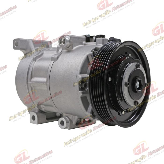 Compressor Modelo Doowon DVE 14N Hyundai Nova Tucson 2018> Mangueira 19MM/ Creta 1.6 2017> - 12 Volts 6pk 125mm OEM: DWP300134460 — foto 3