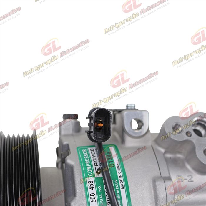 Compressor Modelo Doowon DVE 14N Hyundai Nova Tucson 2018> Mangueira 19MM/ Creta 1.6 2017> - 12 Volts 6pk 125mm OEM: DWP300134460 — foto 8