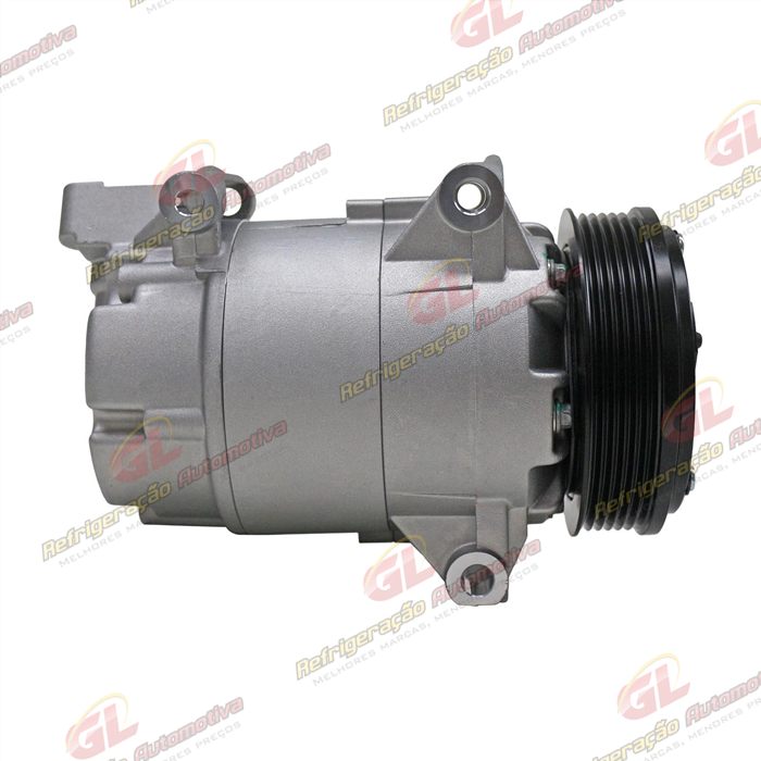 Compressor Modelo Delphi CVC PSA Peugeot 206 / 207 1.4/1.6 Setembro de 2007>/ 208 1.2 2017 Até 2022/ Citroën C3/ Aircross - 12 Volts Polia 6pk 115mm — foto 4