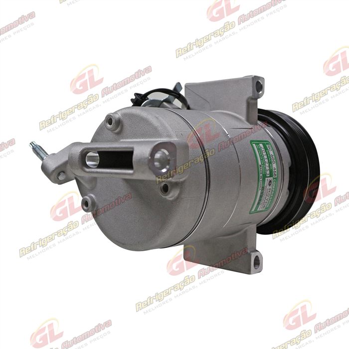 Compressor Chevrolet Onix/ Onix Plus Turbo 3 Cilindros 2020>/ Tracker 1.0/1.2 3cc Turbo 2020> - 12 Volts Polia 5pk 117mm OEM: 26304809/ 26297905 — foto 6