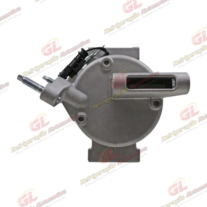 Compressor Chevrolet Onix/ Onix Plus Turbo 3 Cilindros 2020>/ Tracker 1.0/1.2 3cc Turbo 2020> - 12 Volts Polia 5pk 117mm OEM: 26304809/ 26297905 — foto 7