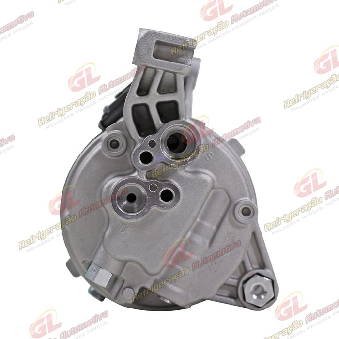 Compressor E-Torq Fiat Palio/ Doblo/ Strada Locker/ Bravo 1.8 2011>/ Punto 1.6/1.8 Tritec 2009> - 12 Volts Polia 6pk 119mm OEM: 52061727/ 52093154/ 51973796 — foto 5