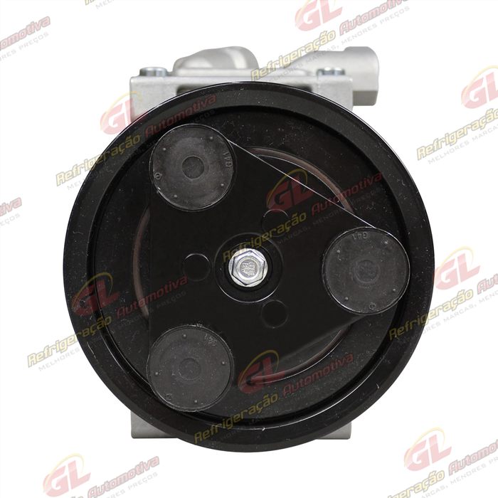 Compressor Modelo Halla HS09 Kia Picanto 1.0 Flex 4 Cilindros 2006> - 12 Volts Polia 5pk 121mm OEM: 977011Y000 — foto 3
