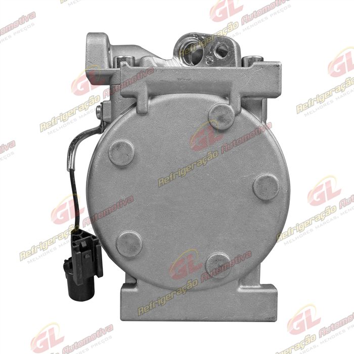Compressor Modelo Halla HS09 Kia Picanto 1.0 Flex 4 Cilindros 2006> - 12 Volts Polia 5pk 121mm OEM: 977011Y000 — foto 7