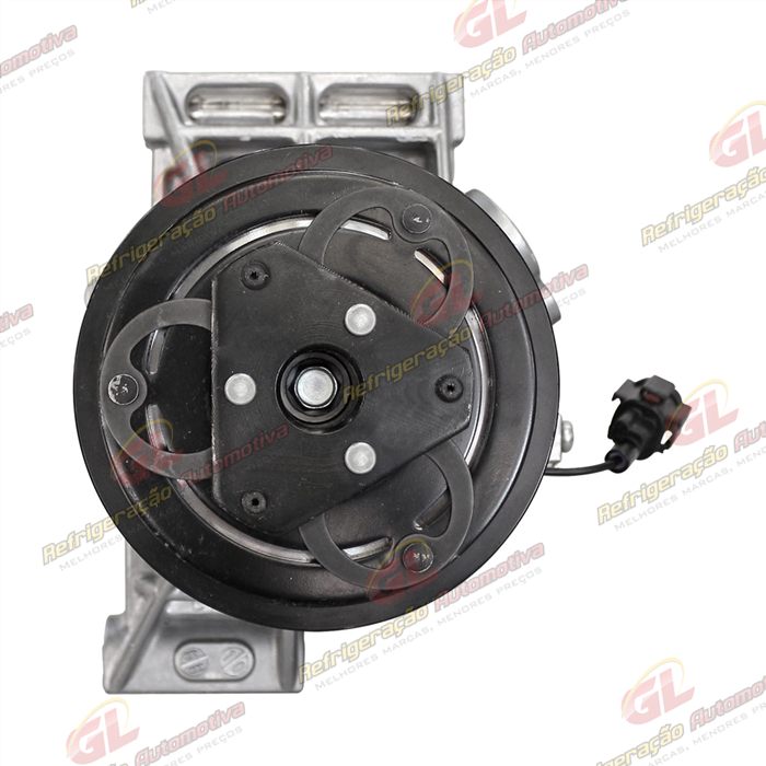 Compressor Calsonic Nissan March / Versa Motor 1.0 2015> - 12 Volts Polia 7pk 104mm OEM: 926001HC2A — foto 3