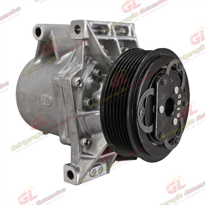 Compressor Calsonic Nissan March / Versa Motor 1.0 2015> - 12 Volts Polia 7pk 104mm OEM: 926001HC2A — foto 4