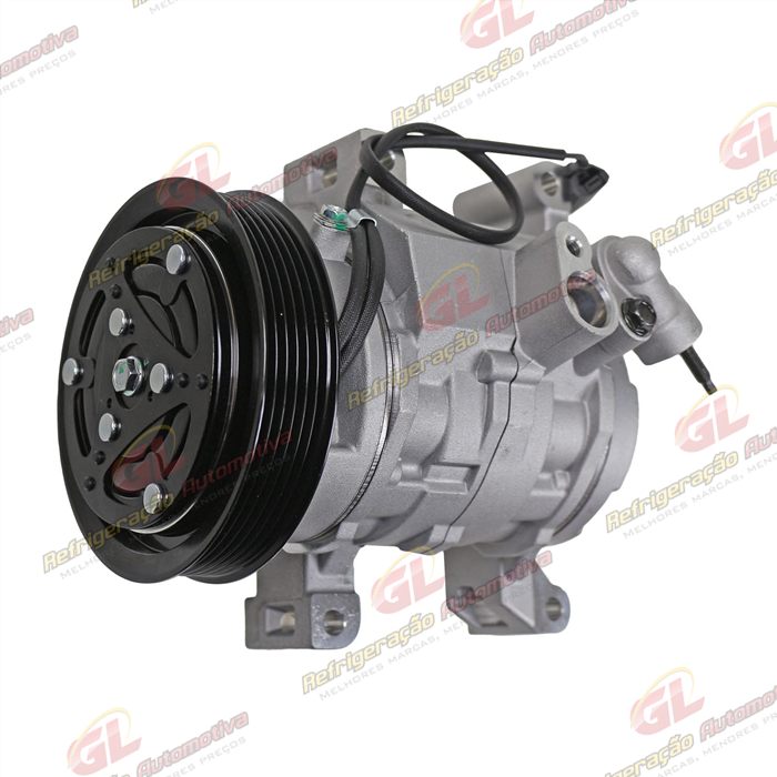 Compressor Modelo Hanon Systems Honda Civic Motor 2.0 Geração 10 2017> - 12 Volts Polia 6pk 125mm OEM: CVFBA-04 / 38800-5FG-M11-M6 — foto 2