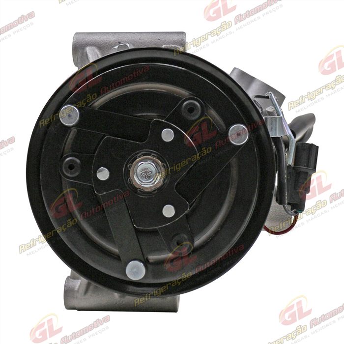 Compressor Honda Civic Motor 1.5 Turbo Geração 10 2017> - 12 Volts Polia 7pk 114mm OEM: 6CVC140E — foto 3